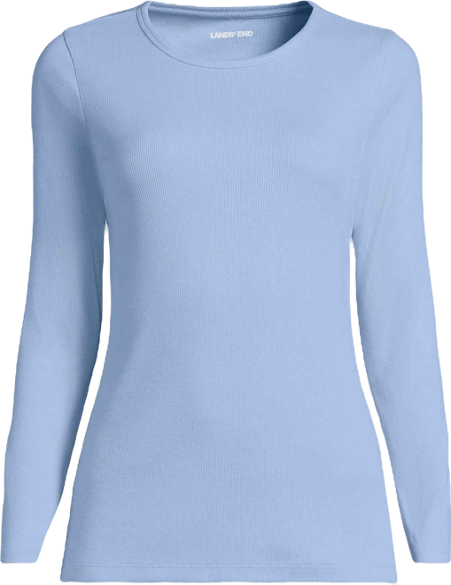 Women's Long Sleeve Micro Rib T-Shirt