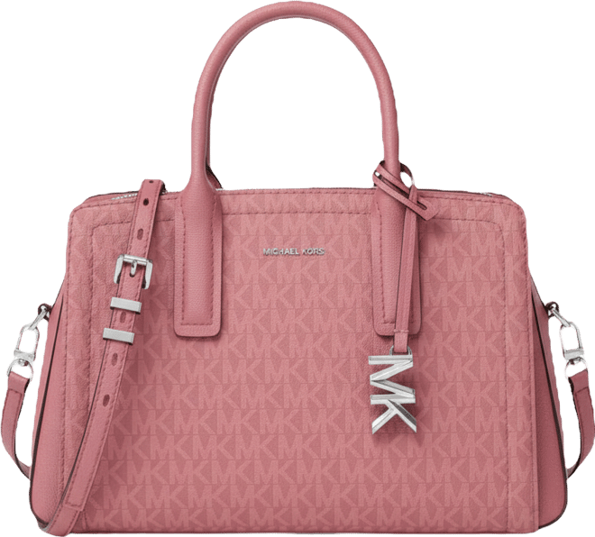 Michael  Laila Small Signature Logo Satchel