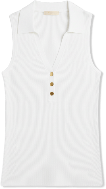 Women's Sleeveless Polo Sweater, Macy's Exclusive