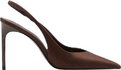 Women's Satin Court Shoes