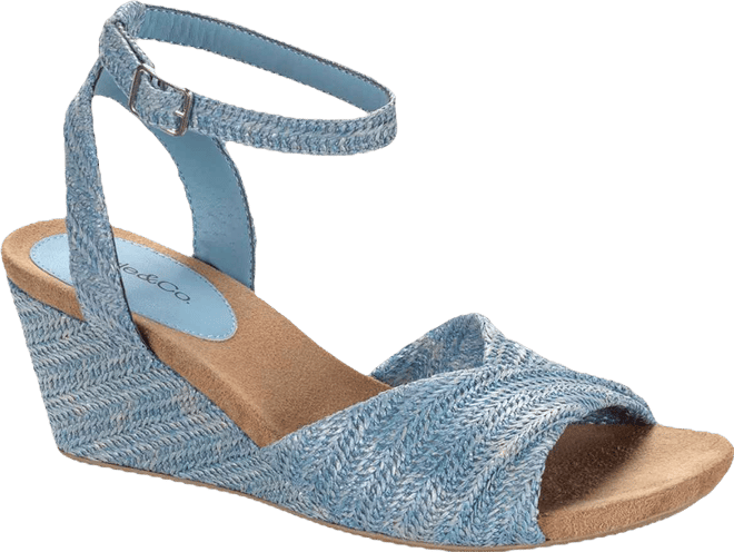 Women's Milliee Round Toe Wedge Sandals, Macy's Exclusive