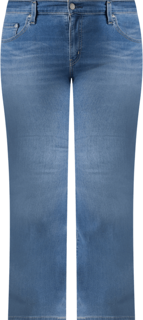 Plus Size High-Rise Boot-Cut Jeans