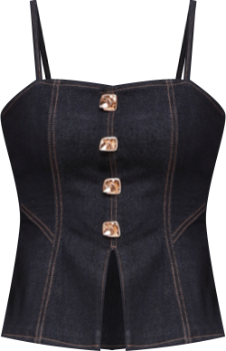 Women's Square Neck Peplum Top