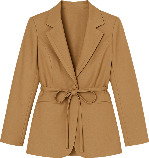 Women's Cutaway Spread Collar Blazer