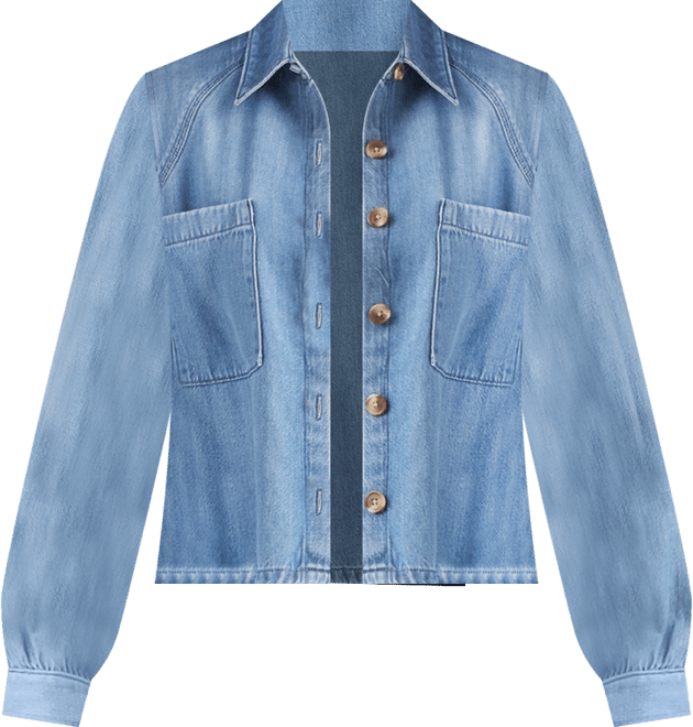 Women's Long-Sleeve Utility Crop Top