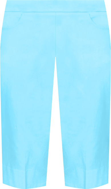 Plus Size Classic Pastel Millenium Allure Clamdigger Pants