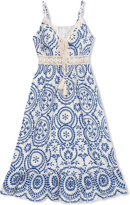 Cupshe Women's In Mykonos Ornate Midi Beach Dress - Macy's