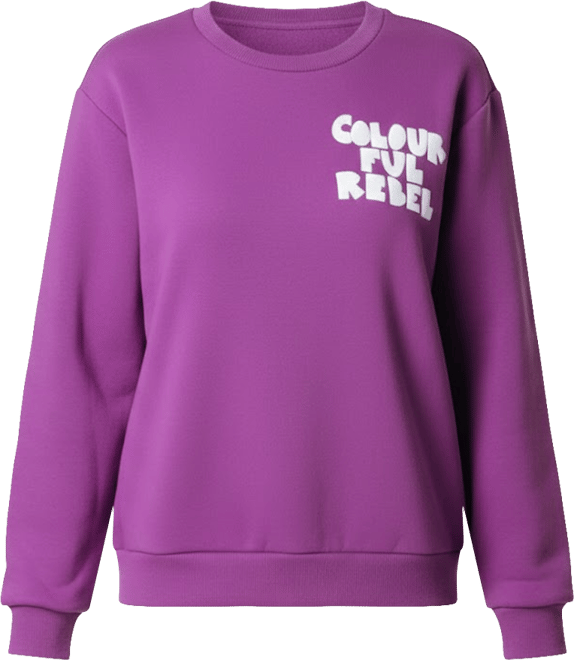 Women's Logo Wave Puff Relaxed Sweat