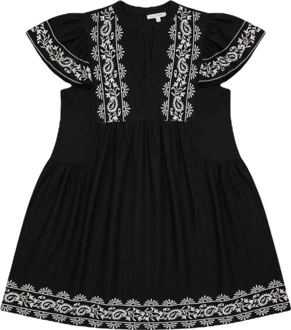Plus Size - Belle Isle Embroidered Trapeze Dress - Torrid