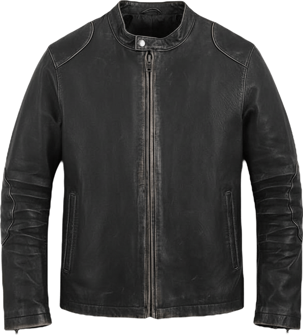 Men's leather Racer Jacket