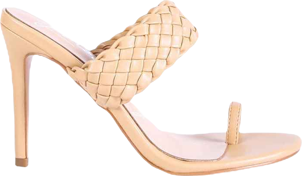Womens High Perks Woven Strap High Heels sandals