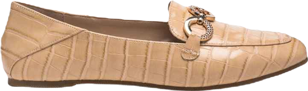 wibele croc textured metal show detail loafers