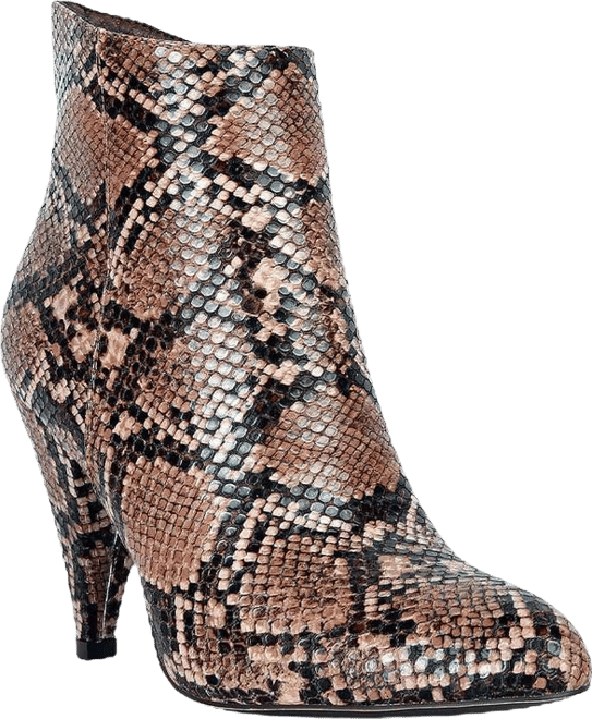 Lemon tart heeled ankle boots