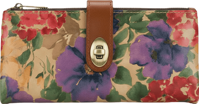 Annesley Leather Wristlet