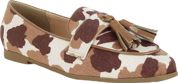 Moraug Faux Suede Tassels Loafers