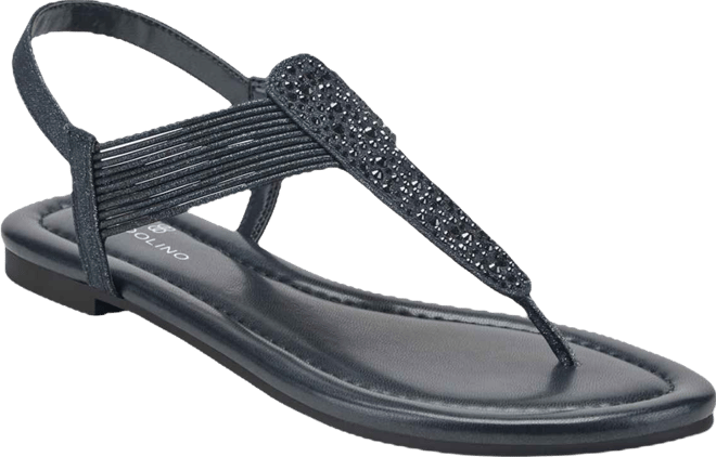 Women's Kayte Embellished T Strap Flat Sandals