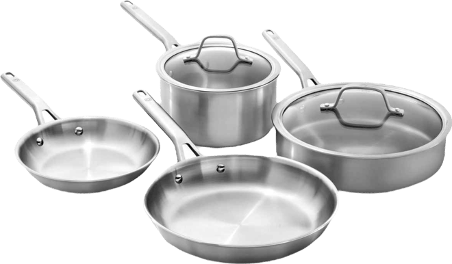 Stainless Steel 6-Piece Cookware Set