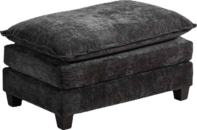 Cloud Ottoman, Modern Sectional Couch, Living Room, Comfy Upholstered Seat, Chenille Fabric
