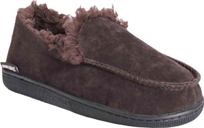 Men's Faux Suede Moccasin Slippers