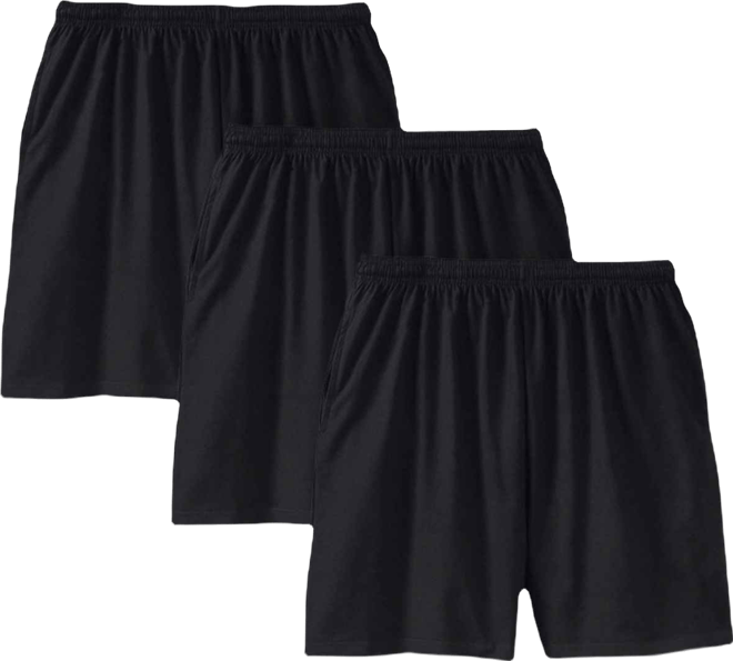Tall Lightweight Jersey Shorts 3-Pack
