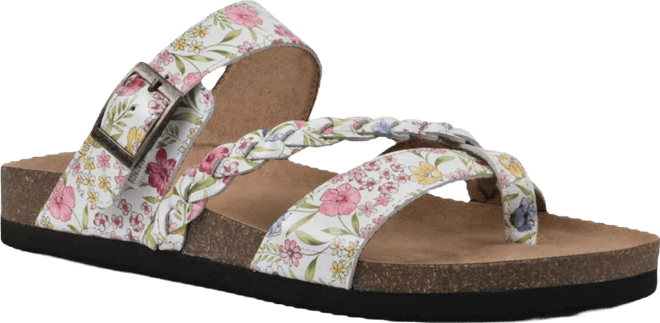 Women's Hazy Round Toe Flat Sandals