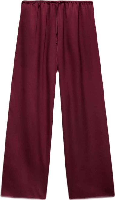 Women's Satin Long Pants
