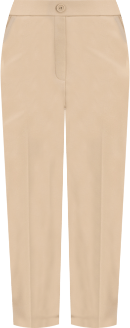 Ak Anne Klein Plus Size High Rise Straight-Leg Pull-On Pants