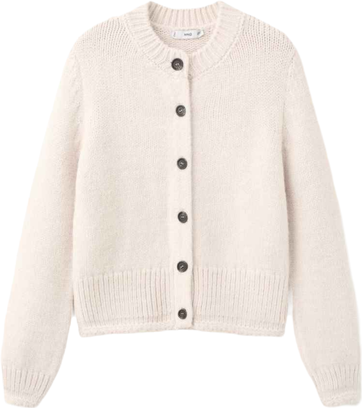 Women's Knitted Button Cardigan