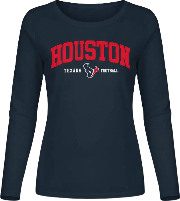 Women's Navy Houston Texans Best Play Long Sleeve T-Shirt