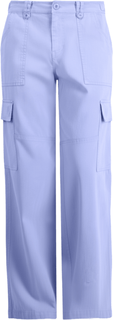 Juniors' Wide-Leg Cargo Pants