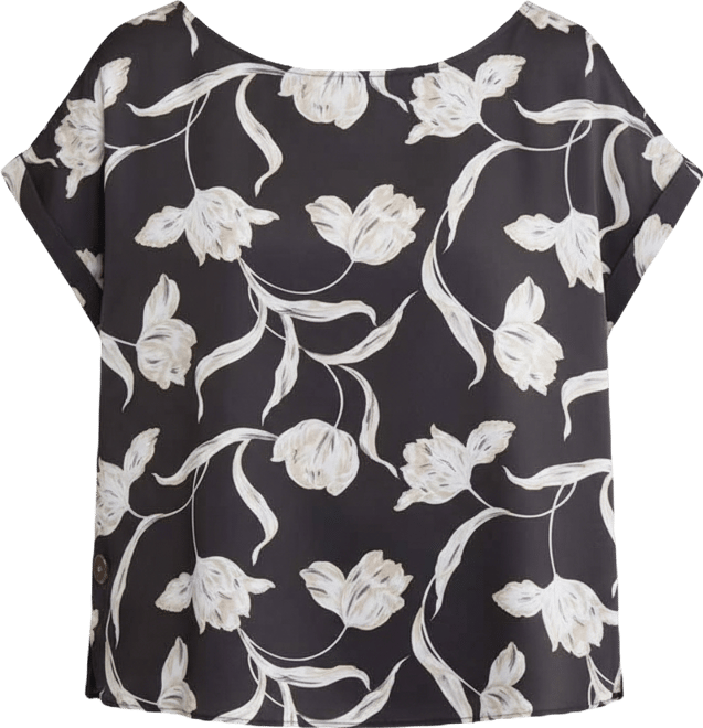 Women's Boat Neck Short-Sleeve Top