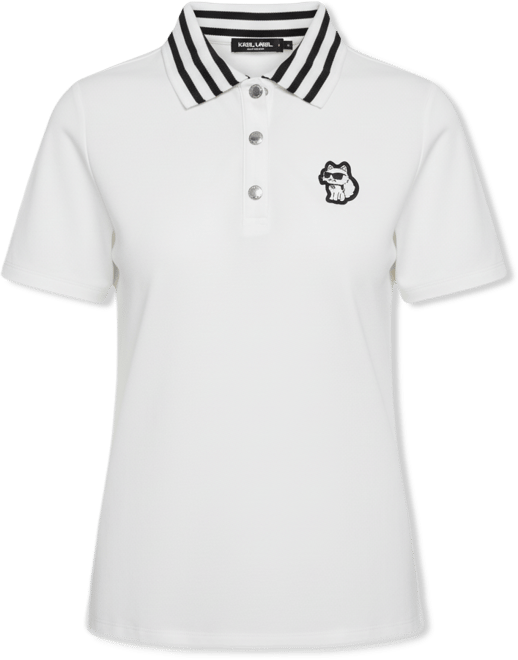 Women's Choupette Knit Collared Polo Top