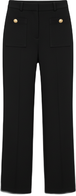 Women's Patch Pocket Straight Pants