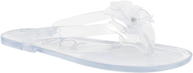 Women's Rosebud Stud Open Toe Flat Sandals