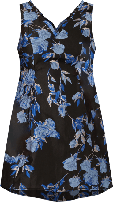 Women's V-Neck Midi Dress