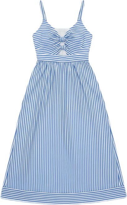 Women's Sweetest Striped Maxi Beach Dress