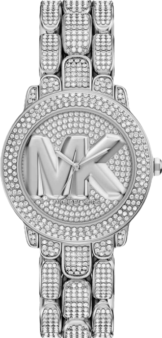 Women's Phoebe Three-Hand Silver-Tone Stainless Steel Watch, 36mm