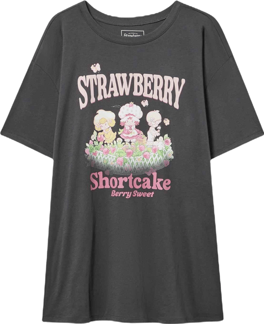 Plus Size - Strawberry Shortcake Relaxed Tee - Torrid