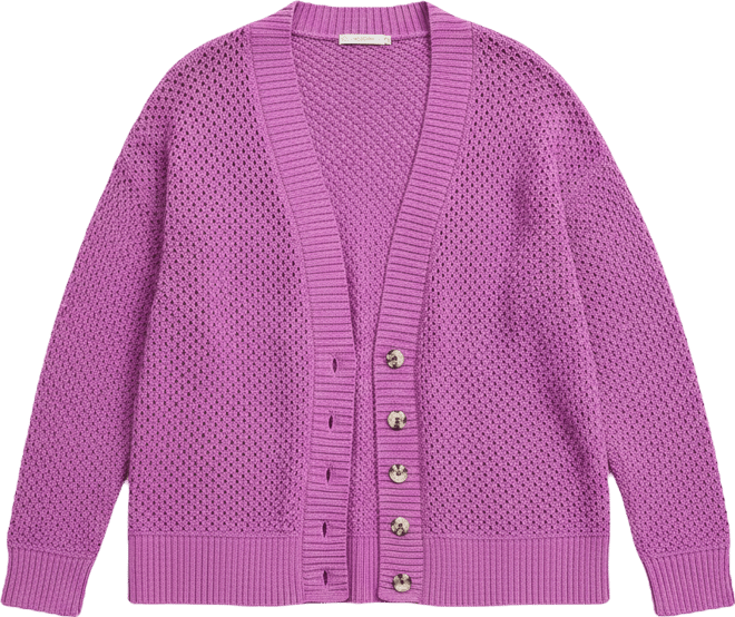 Plus Size - Open Stitch Cardigan - Torrid