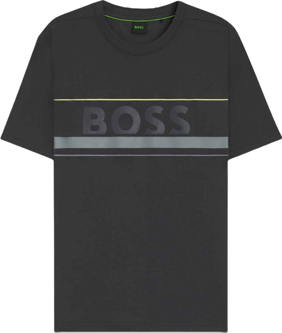 Boss by  Men's Cotton-Jersey Logo T-Shirt