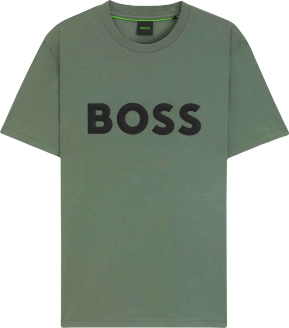 Boss by  Men's 3D Logo Cotton-Jersey T-Shirt