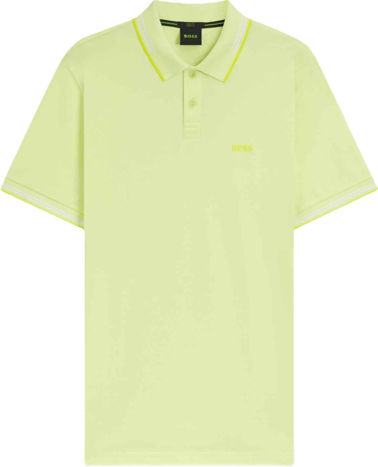 Boss by  Men's Branding Stretch-Cotton Slim-Fit Polo Shirt