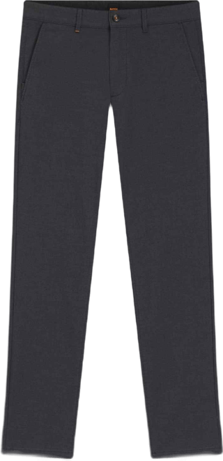 Boss by  Men's Patterned Stretch Fabric Slim-Fit Pants