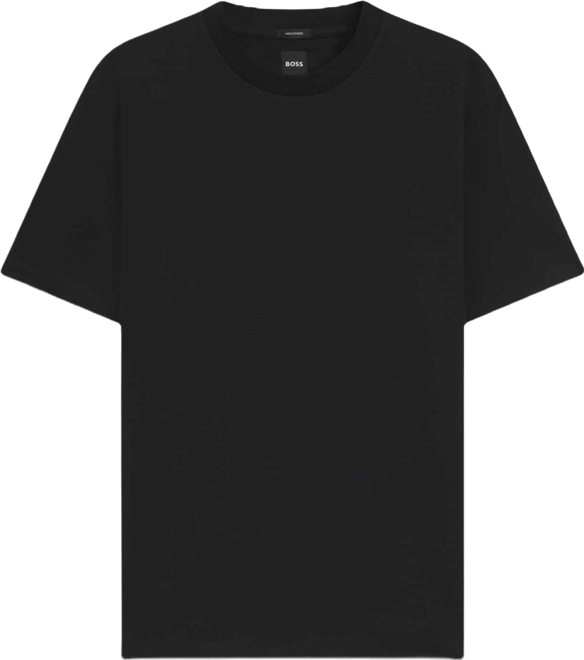 Boss by  Men's Micro Pattern Mercerized-Cotton T-Shirt