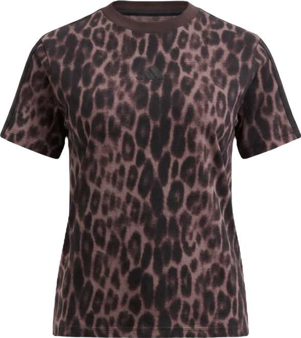 Women's The Seasonal Essentials Leopard Print Crewneck T-Shirt