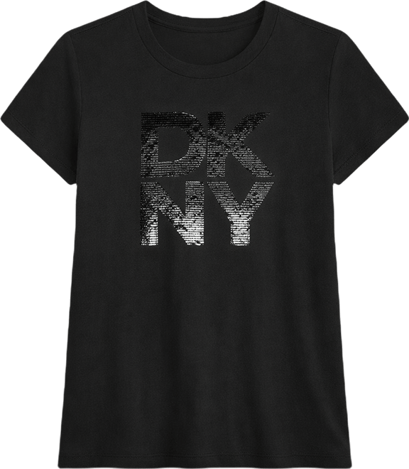 Women's Embellished Logo Detail Crewneck T-Shirt