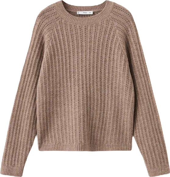 Women's Openwork Knit Sweater