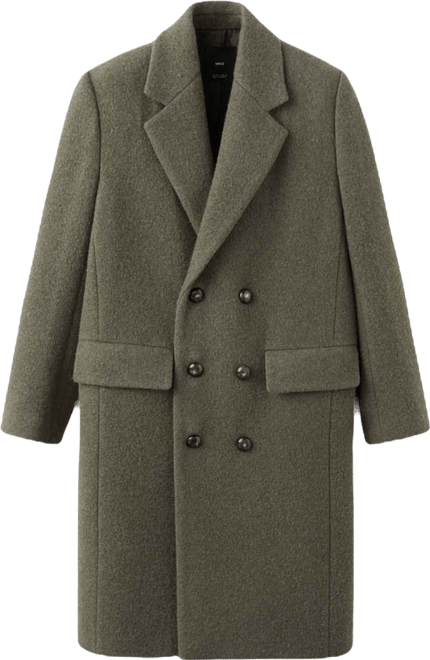 Women's Double-Breasted Wool Coat
