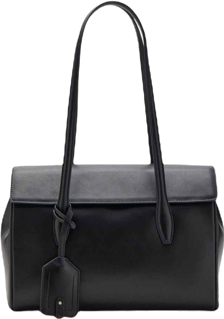 Women's Charms Leather Shoulder Bag