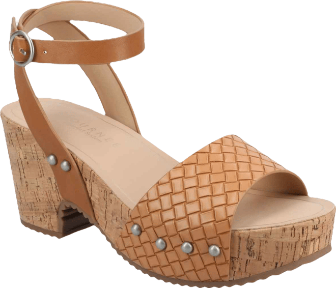 Women's Vanessa Open Toe Platform Clog Heels